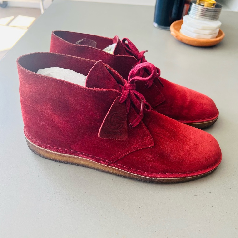 Concepts & Clarks desert boot Sz11